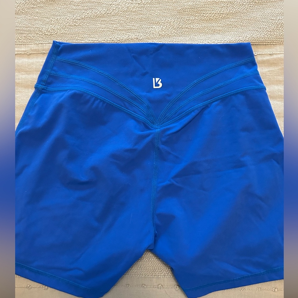 Buffbunny 4" legacy shorts in H2O blue